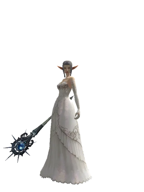 Spiritual Eye on a female Elf, front view