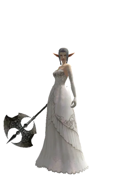 Tarbar on a female Elf, front view