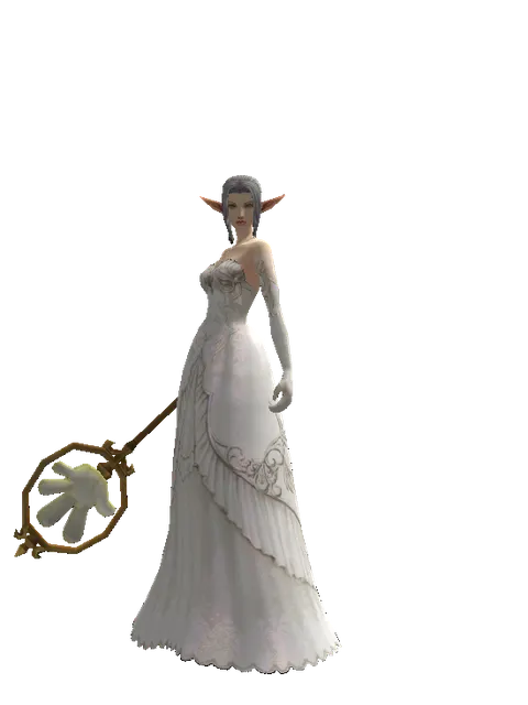 Paper Stick - 30-day limited period on a female Elf, front view