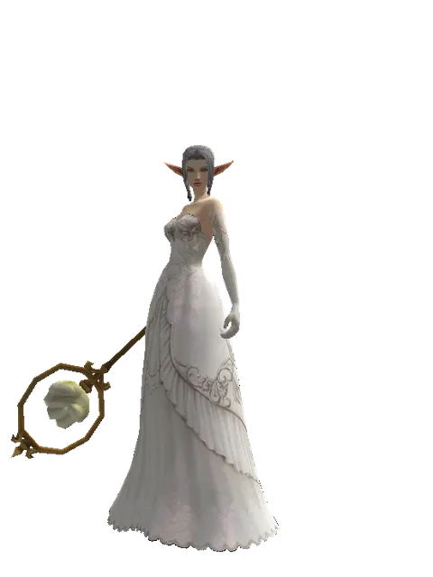 Rock Stick - 30-day limited period on a female Elf, front view