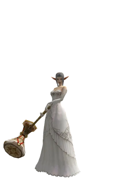 Chrono Darbuka on a female Elf, front view