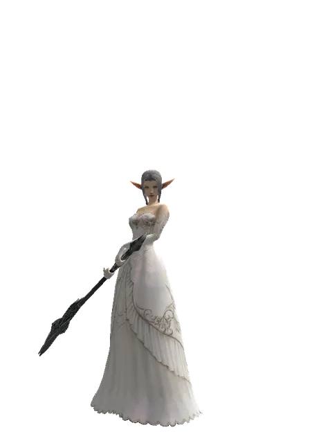 Doom Crusher on a female Elf, front view