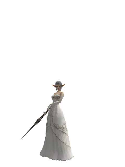 Heaven's Division on a female Elf, front view