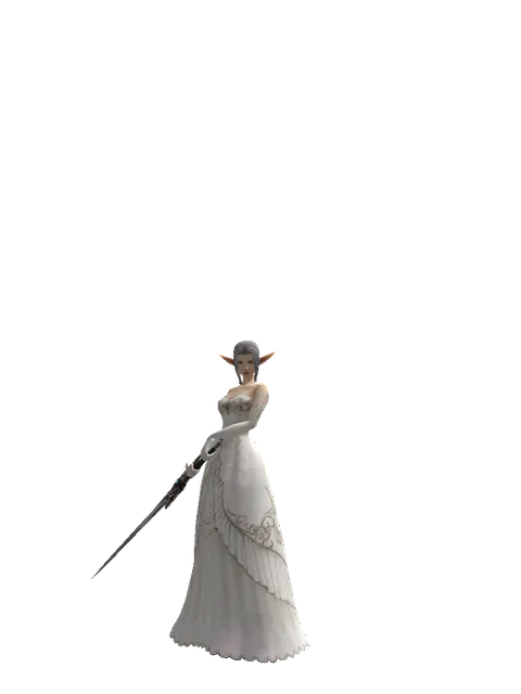 Infernal Master on a female Elf, front view