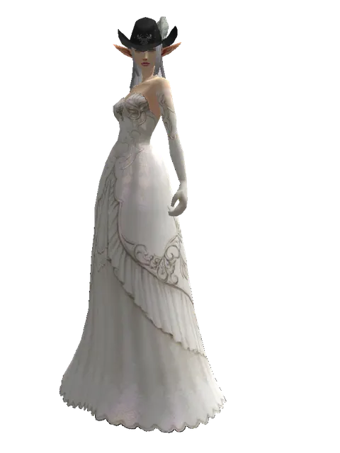 Archer Hat (?) on a female Elf, front view
