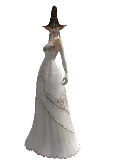 Magic Hat (?) on a female Elf, front view