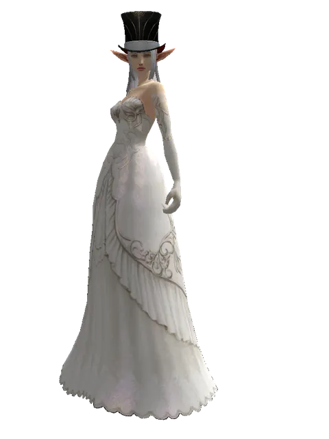 Magician's Hat (?) on a female Elf, front view