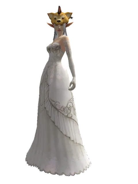 Ol Mahum Hat on a female Elf, front view