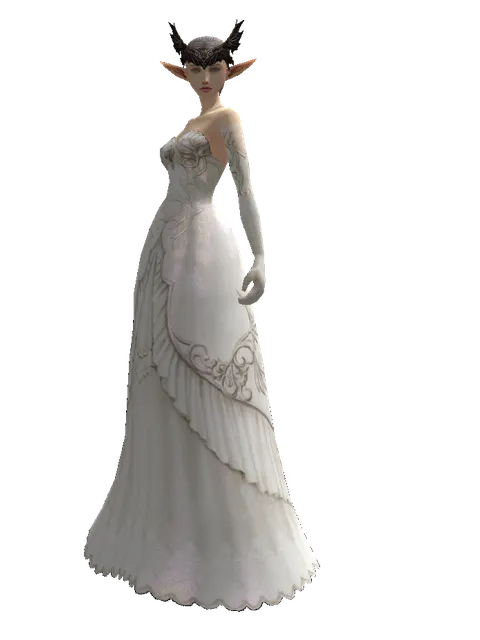 Summoner Circlet on a female Elf, front view