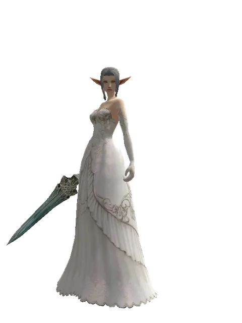 Naga Storm on a female Elf, front view