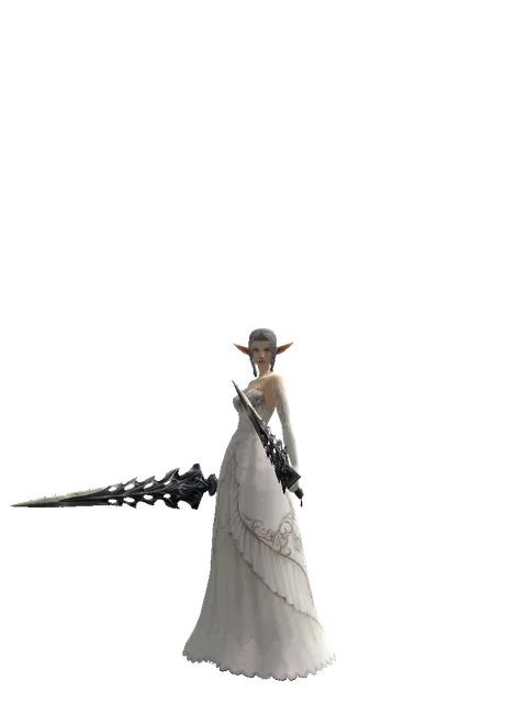 Damascus*Damascus on a female Elf, front view