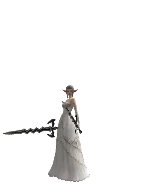 Stormbringer*Stormbringer on a female Elf, front view