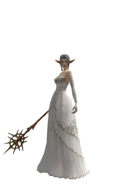 Branch of Life on a female Elf, front view