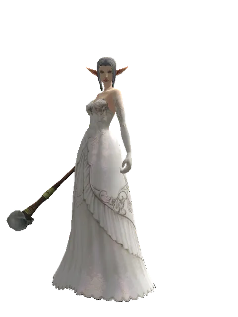 Proof of Revenge on a female Elf, front view