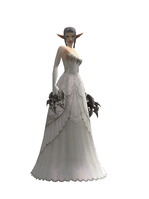 Arthro Nail on a female Elf, front view