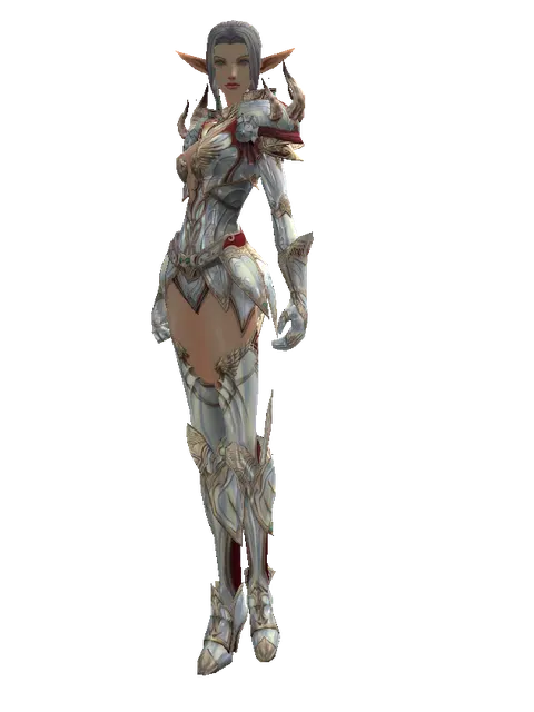 Dynasty [Force Master] (heavy armor) on a female Elf, front view
