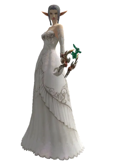 Arcana Sigil on a female Elf, front view