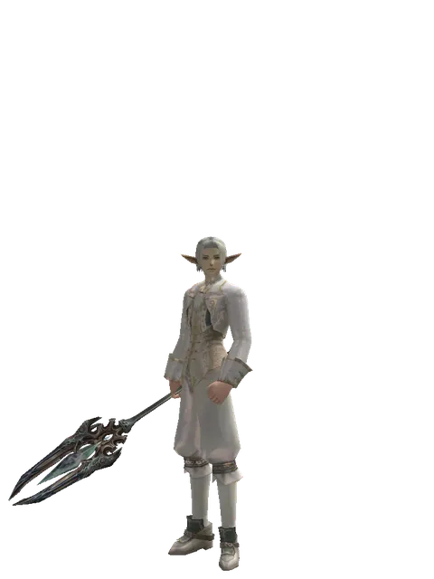 Cabrio's Hand on a male Elf, front view
