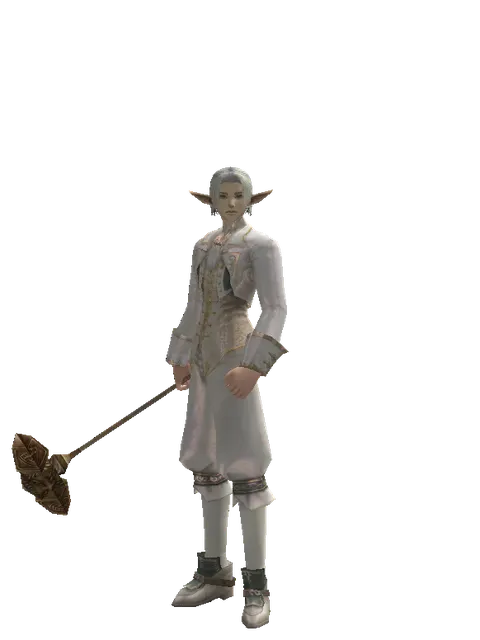 Doom Hammer on a male Elf, front view