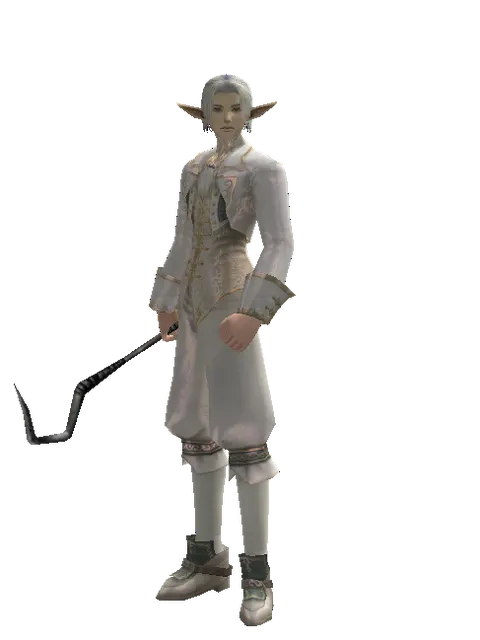 Heavy Chisel on a male Elf, front view