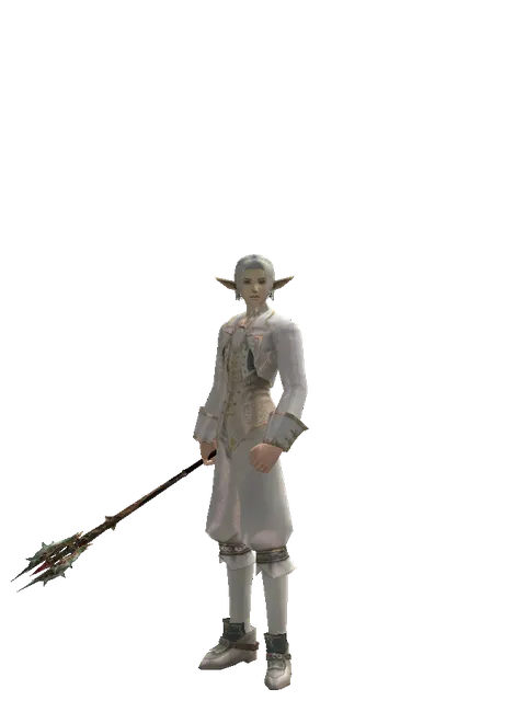 Icarus Hall on a male Elf, front view