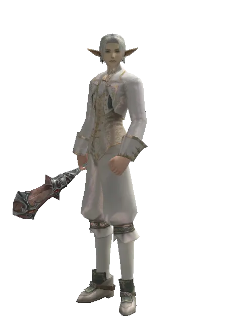 Kaim Vanul's Bones on a male Elf, front view