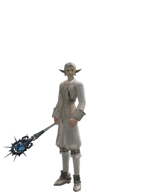 Spiritual Eye on a male Elf, front view