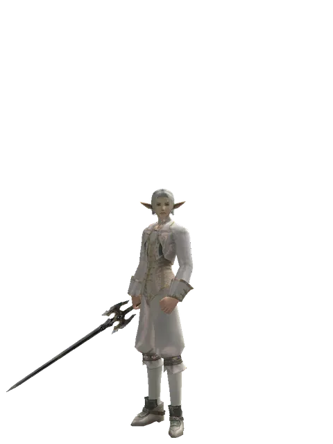 Keshanberk on a male Elf, front view