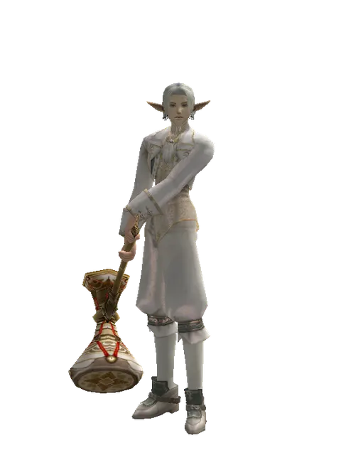Chrono Darbuka on a male Elf, front view