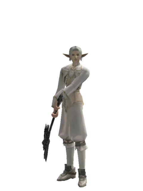 Doom Crusher on a male Elf, front view