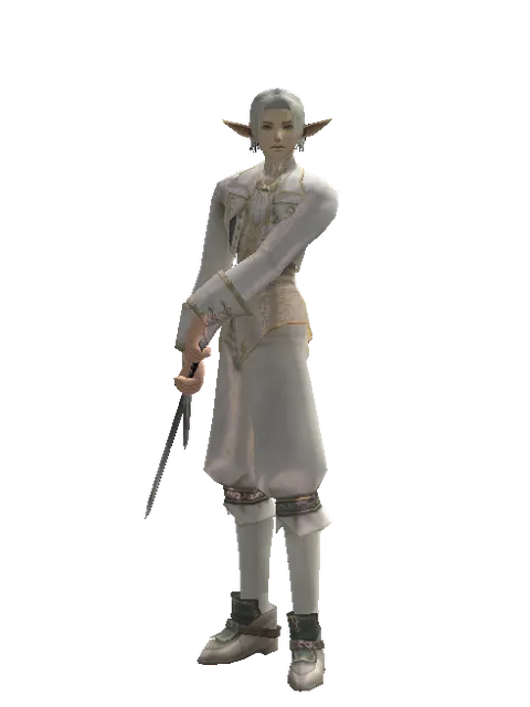 Brandish on a male Elf, front view