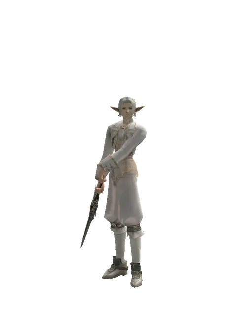 Heaven's Division on a male Elf, front view