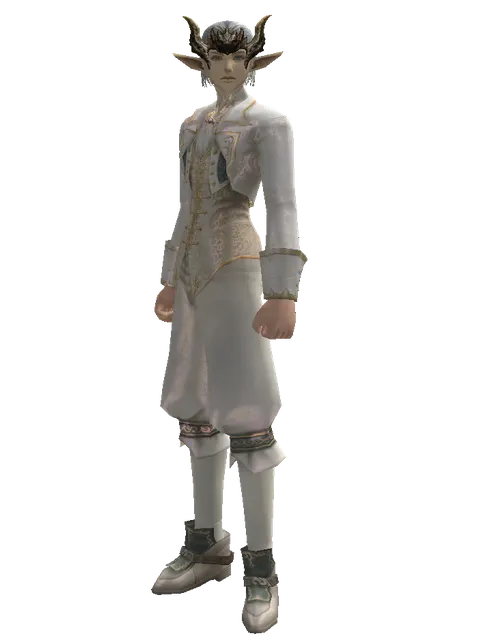 Antharas Slayer Circlet on a male Elf, front view
