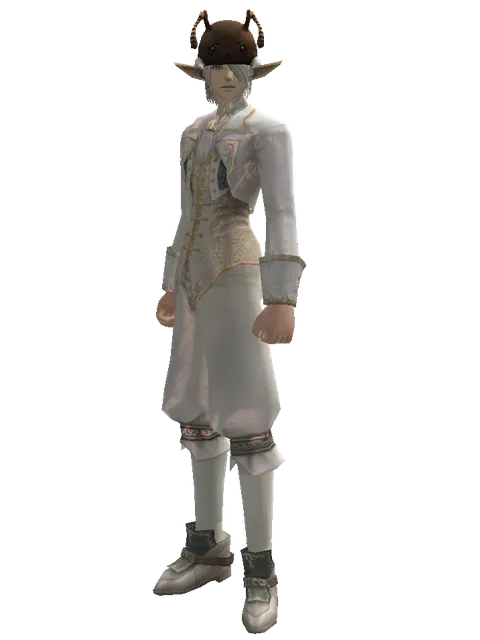 Ant Hat on a male Elf, front view