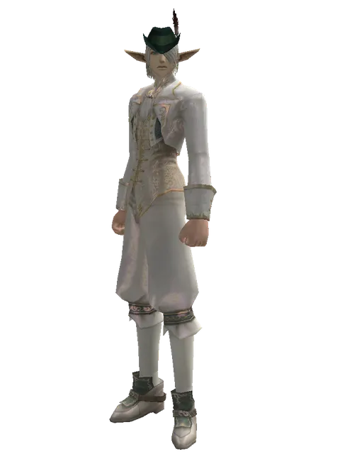 Dapper Cap on a male Elf, front view