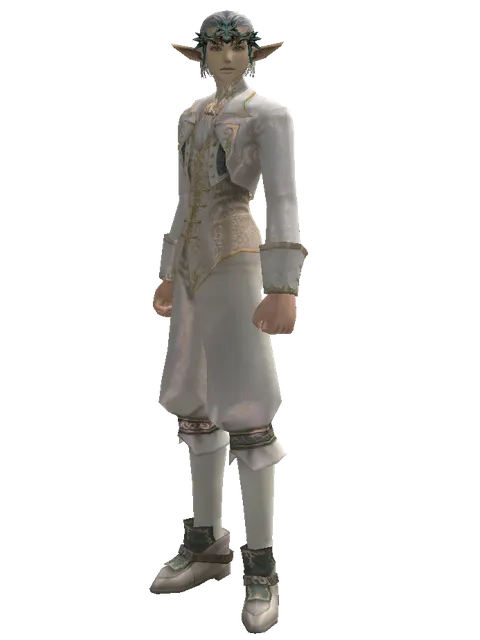 Element Circlet5 (?) on a male Elf, front view