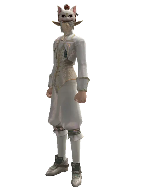 Feline Queen Hat on a male Elf, front view