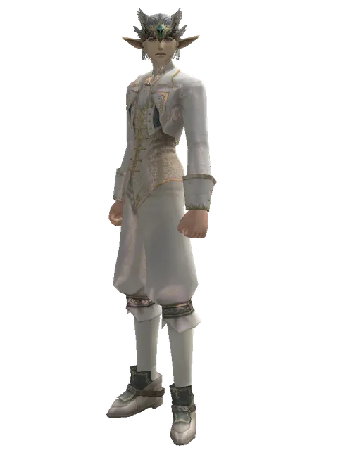 Healer Circlet on a male Elf, front view