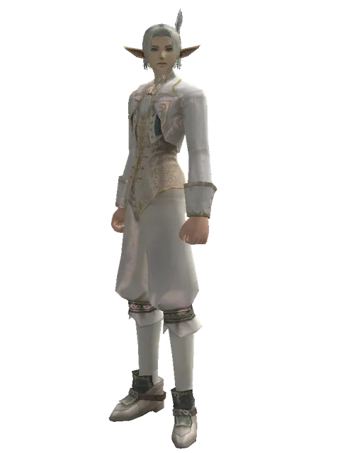 Little Angel Wings on a male Elf, front view