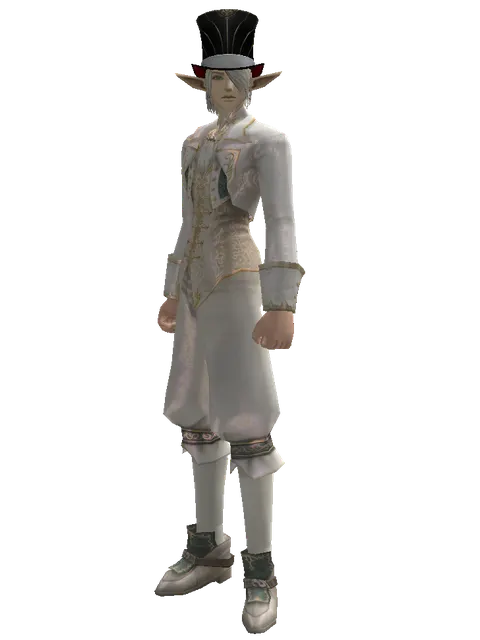Magician's Hat (?) on a male Elf, front view