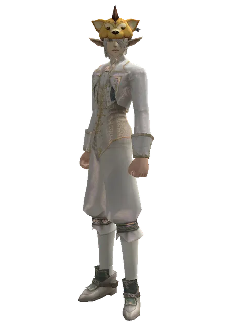 Ol Mahum Hat on a male Elf, front view