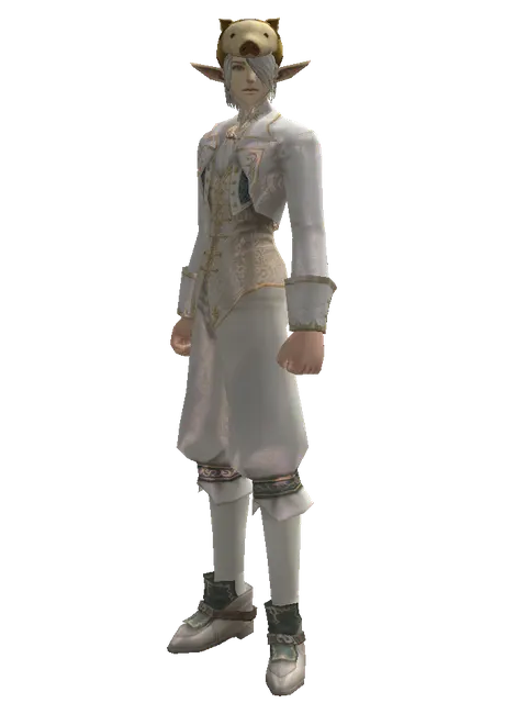 Piggy Hat on a male Elf, front view