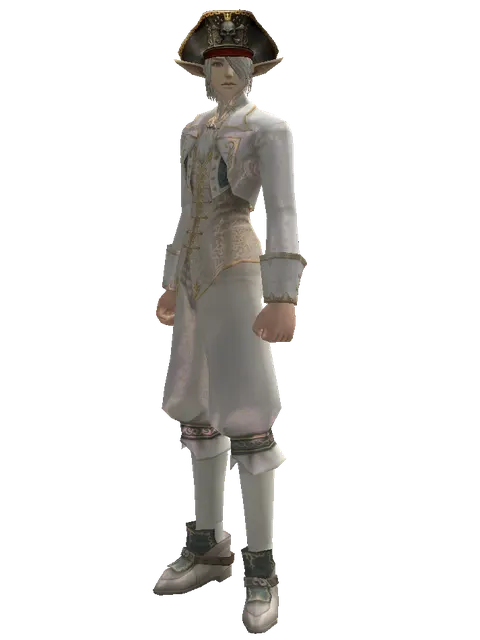 Pirate Hat on a male Elf, front view