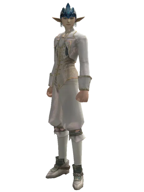 Innadril Circlet of Valor (?) on a male Elf, front view