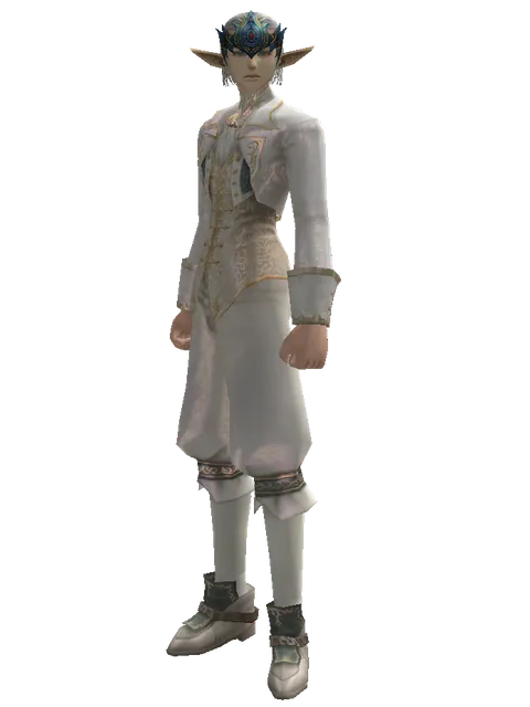 Innadril Circlet of the Marksman (?) on a male Elf, front view