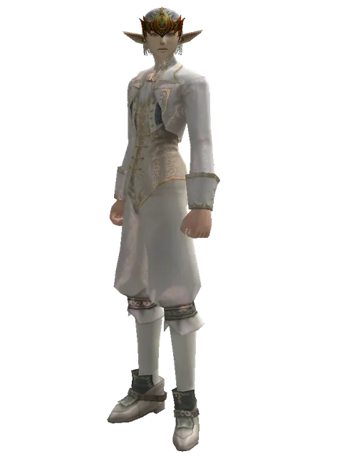 Oren Circlet of the Marksman (?) on a male Elf, front view