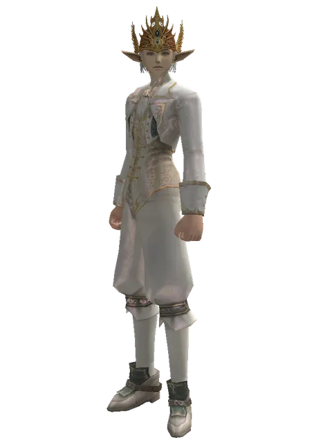 The Lord's Crown on a male Elf, front view