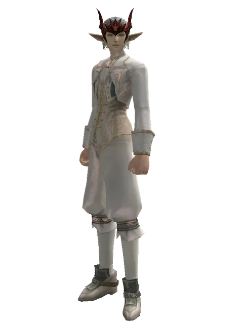 Valakas Slayer Circlet on a male Elf, front view