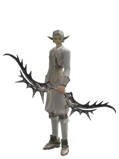 Carnage Bow on a male Elf, front view