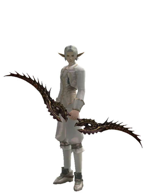 Eminence Bow on a male Elf, front view